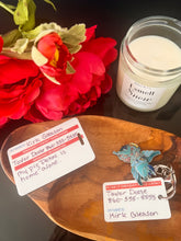 Load image into Gallery viewer, PET EMERGENCY CARD & key tag - in case of emergency - contact card - my pets are home alone - dog home alone - cat home alone - plastic
