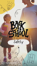 Load and play video in Gallery viewer, 2 pk. My CHILD Kid Has A MEDICAL Condition ICE Safety Alert In Case of Emergency I.D. Identification Contact Card - Back to School Backpack
