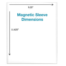 Load image into Gallery viewer, 2 Premium Emergency Contact Cards & 1 Magnetic Sleeve Large Format 8.5” x 11” Doctor Approved Refrigerator Important Phone Numbers Call List