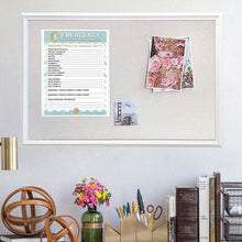 Load image into Gallery viewer, 2 Premium Emergency Contact Cards & 1 Magnetic Sleeve Large Format 8.5” x 11” Pastel Doctor Approved Refrigerator Important Phone Numbers Call List