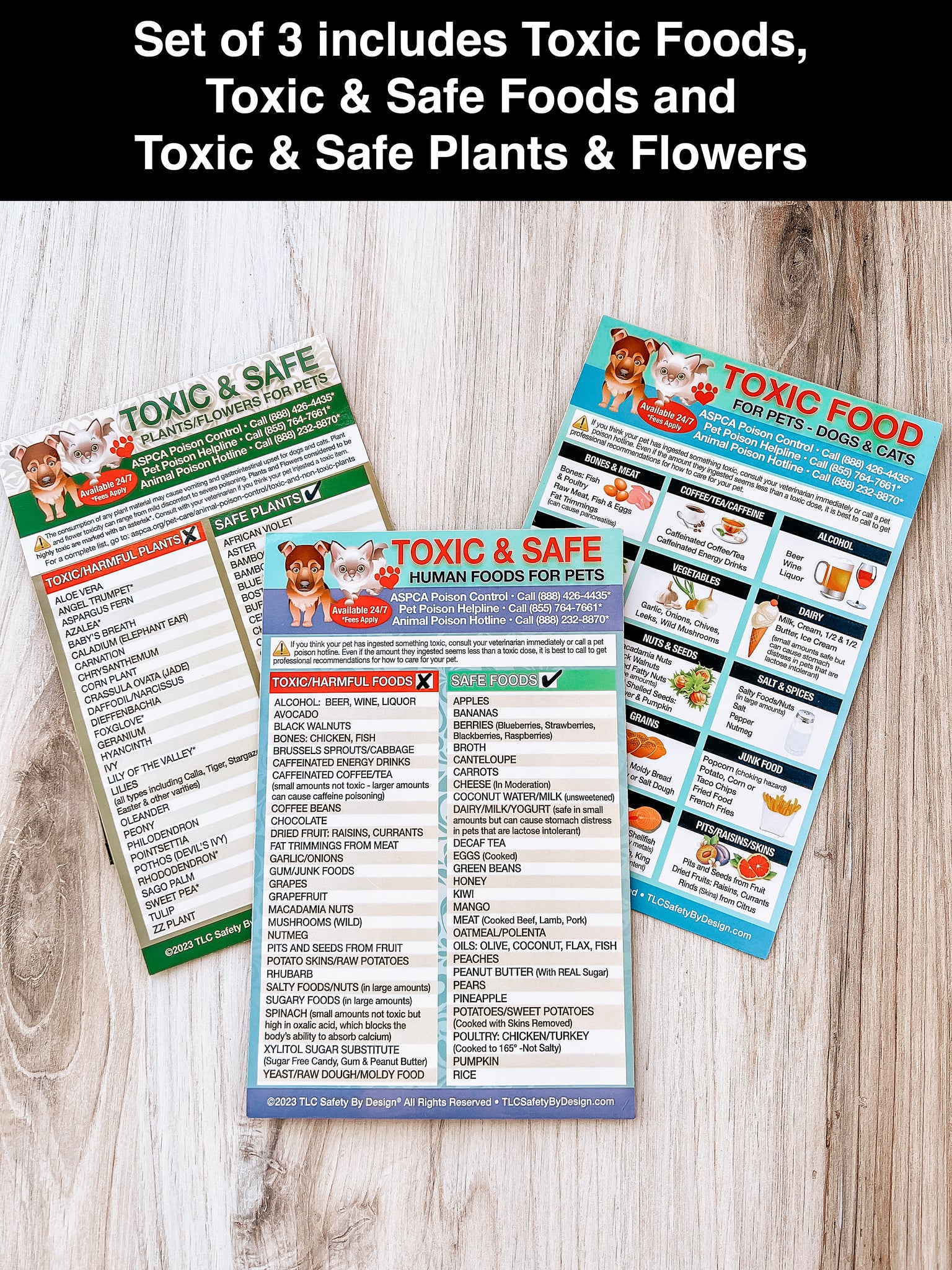 TOXIC Poisonous Foods for Pets Dogs Cats Refrigerator Safety Magnet – TLC Safety By Design® toxic-poisonous-foods-for-pets-dogs-cats-refrigerator-safety-magnet-tlc-safety-by-design